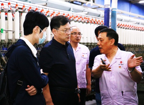 抓管理、降成本、提質(zhì)效、轉(zhuǎn)作風(fēng) 常山集團(tuán)黨委書記、董事長(zhǎng)吳寧帶隊(duì)到恒新公司調(diào)研