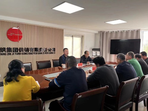 常山集團黨委委員、副總經(jīng)理馬如猛到供銷公司督導調(diào)研